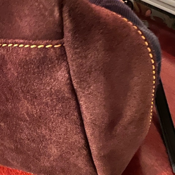 Dooney & Bourke Large Black Watch Tartan Plaid Shoulder Bag w/Wristlet (2pcs.) - Picture 7 of 14